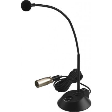Monacor ECM-310P gégecsöves asztali mikrofon