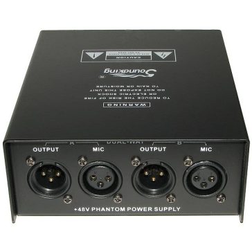 Soundking EE302 dupla fantom táp (2 csatornás)