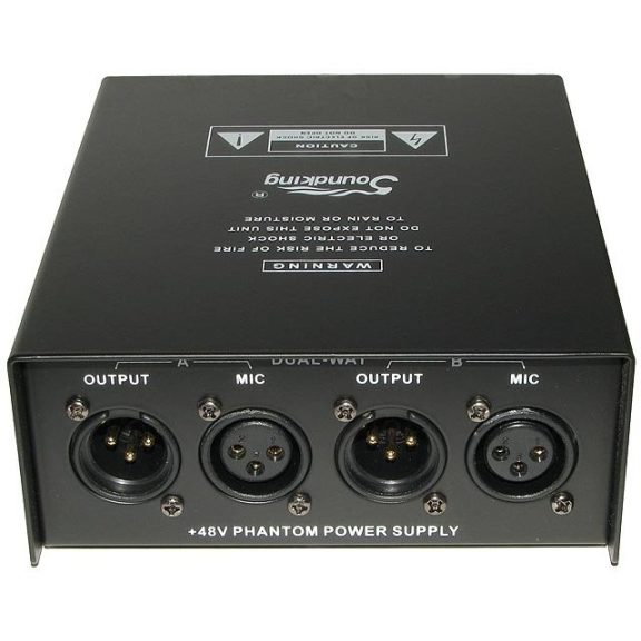 Soundking EE302 dupla fantom táp (2 csatornás) Soundking EE302 dupla fantom táp (2 csatornás)