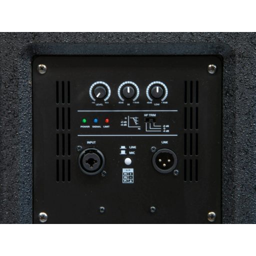 Thunder EK-15A+BAG 500/1000W (15″) Bi-Amp aktív hangfal + TWS Bluetooth + Védőhuzat