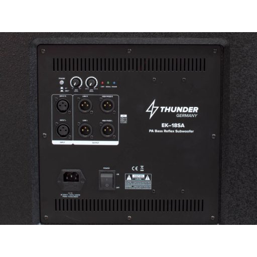 Thunder EK-18SA 700/1400W (18″) aktív mélyláda