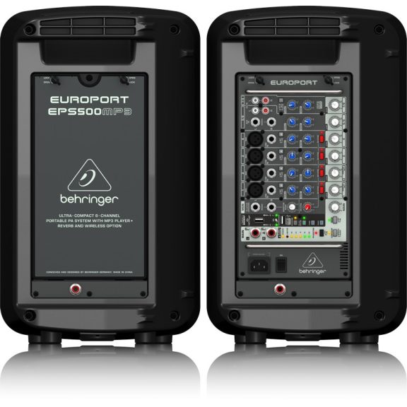 Behringer EPS500MP3 mobil hangosító szett Behringer EPS500MP3 mobil hangosító szett