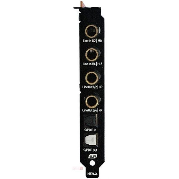 ESI MAYA 44 eX PCIe hangkártya (24 bit / 96 kHz)