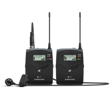 Sennheiser ew 122P G4 csíptethető kamerás mikrofon szett