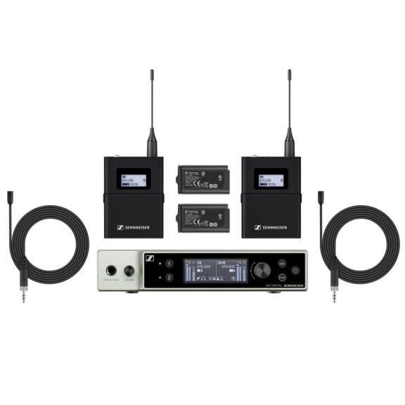 Sennheiser EW-DX MKE 2 SET (Q1-9) profi digitális szett Sennheiser EW-DX MKE 2 SET (Q1-9) profi digitális szett