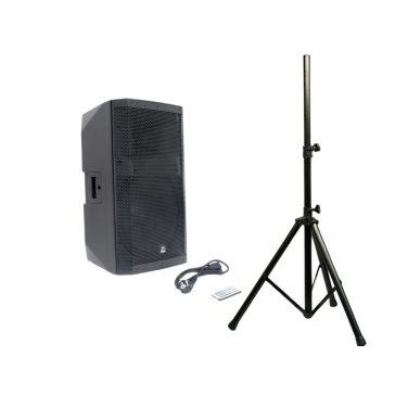   Thunder EXA-15BT 400/800W (15″) aktív hangfal állvánnyal (MP3 + TWS Bluetooth + FM)