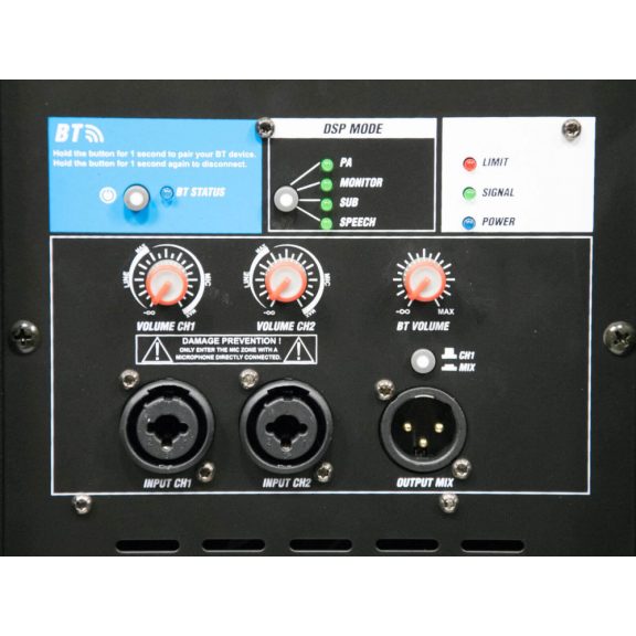 Thunder FLASH-12 700/1400W (12″) Bi-Amp aktív hangfal + Bluetooth Thunder FLASH-12 700/1400W (12″) Bi-Amp aktív hangfal + Bluetooth