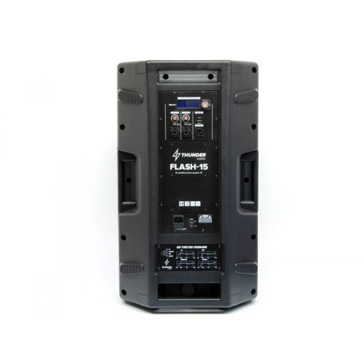 Thunder FLASH-15 700/1400W (15″) Bi-Amp aktív hangfal + TWS Bluetooth
