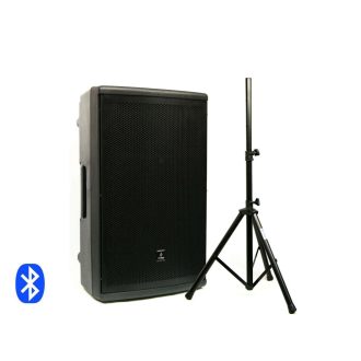   Thunder FLASH-15ST 700/1400W (38 cm) Bi-Amp aktív hangfal állvánnyal + Bluetooth