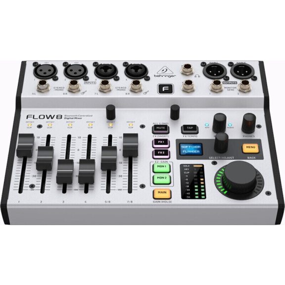 Behringer FLOW 8 digitális keverőpult Behringer FLOW 8 digitális keverőpult
