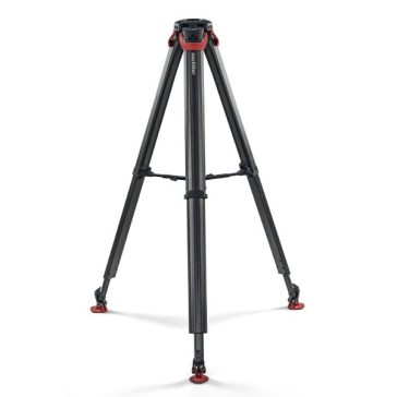   Sachtler 4585 - FLOWTEC 75 MS - Tripod flowtech™75 carbon fiber tripod with mid-level spreader and rubber feet