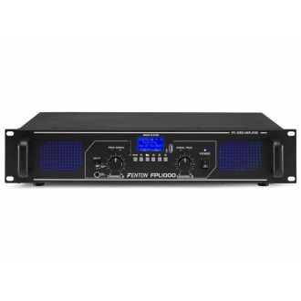 Fenton FPL1000 digitális erősítő (1000W) kék LED + EQ