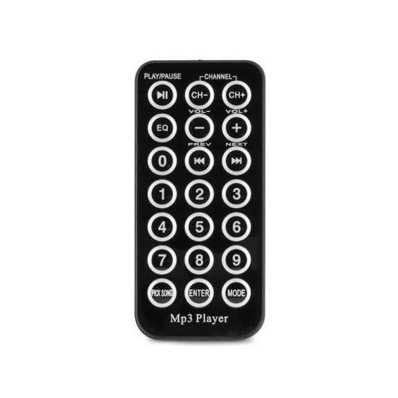 Fenton FPL1000 digitális erősítő (1000W) kék LED + EQ