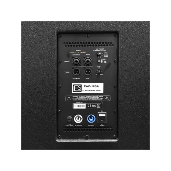 FS Audio FS-1218A Hangrendszer 1500W