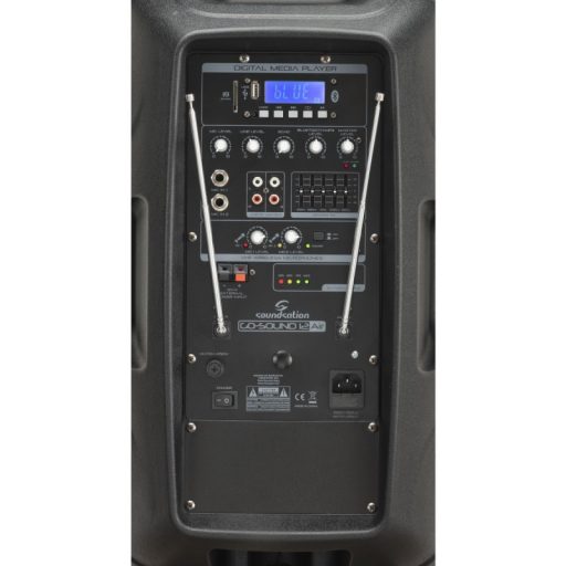 Soundsation GO-SOUND 15 AIR akkus hangfal mikrofonnal és applikációs vezérléssel