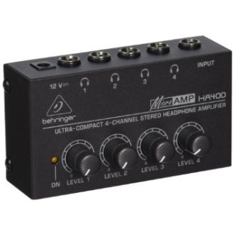 Behringer HA400 MICROAMP fejhallgató erősítő