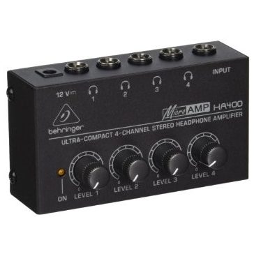 Behringer HA400 MICROAMP fejhallgató erősítő