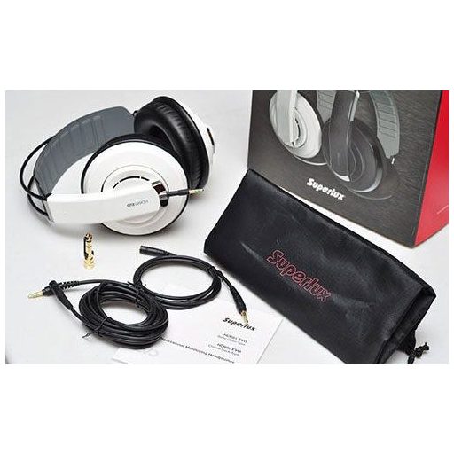 Superlux HD681evo BK stúdió fejhallgató