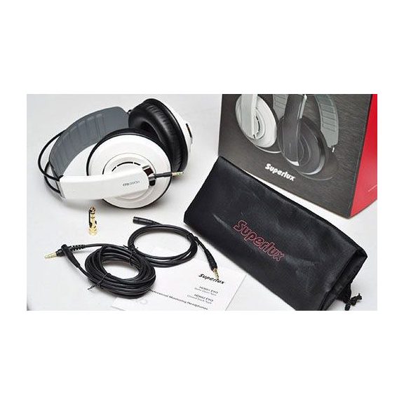 Superlux HD681evo BK stúdió fejhallgató
