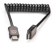 Atomos HDMI - HDMI 4K60p 40cm spirál kábel