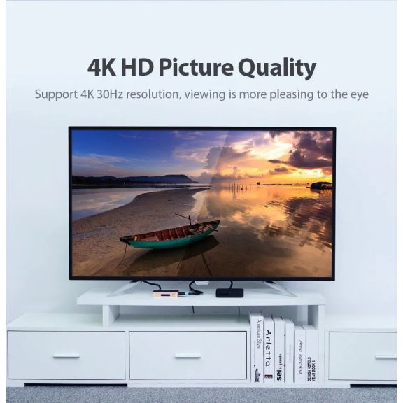 Vention 1 / 4 Out HDMI Splitter 4K@30Hz elosztó 1 bemenet, 4 kimenet Vention 1 / 4 Out HDMI Splitter 4K@30Hz elosztó 1 bemenet, 4 kimenet