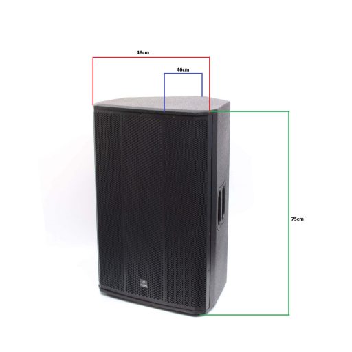 Thunder HK-15A 500/1000W (15″) Bi-Amp, professzionális aktív hangfal + TWS Bluetooth