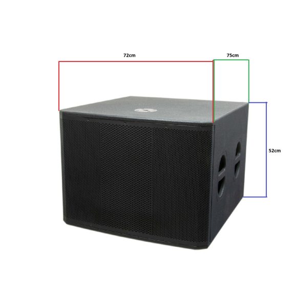 Thunder HK-18P 1000/2000W (18") Professzionális passzív mélyláda – öntvény hangszóró