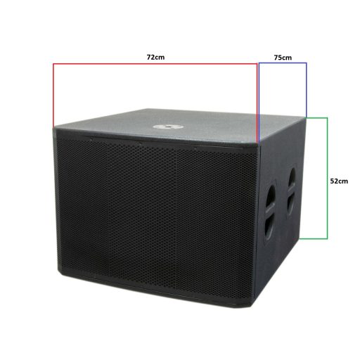 Thunder HK-18SA 1000/2000W (18″) aktív mélyláda – öntvény hangszóró