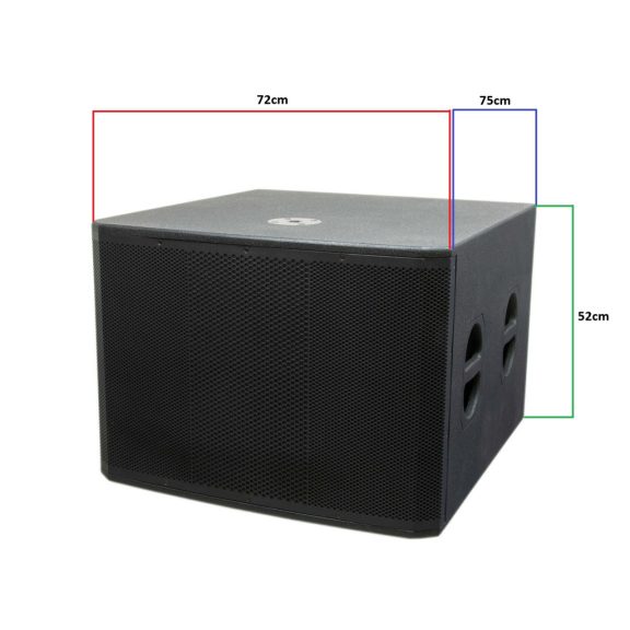 Thunder HK-18SA 1000/2000W (18″) aktív mélyláda – öntvény hangszóró
