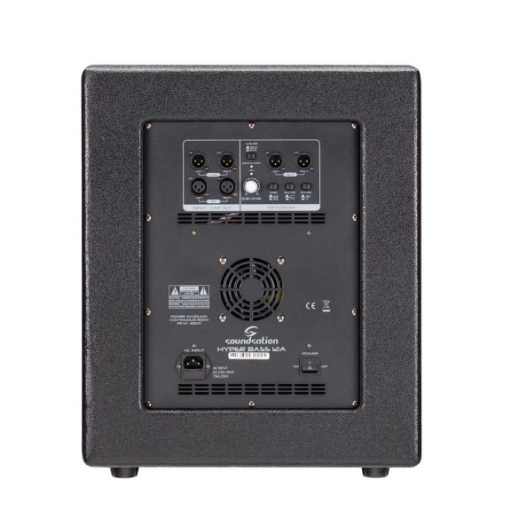 Soundsation Hyper Bass 12A aktív mélysugárzó 12" 900W Soundsation Hyper Bass 12A aktív mélysugárzó 12" 900W