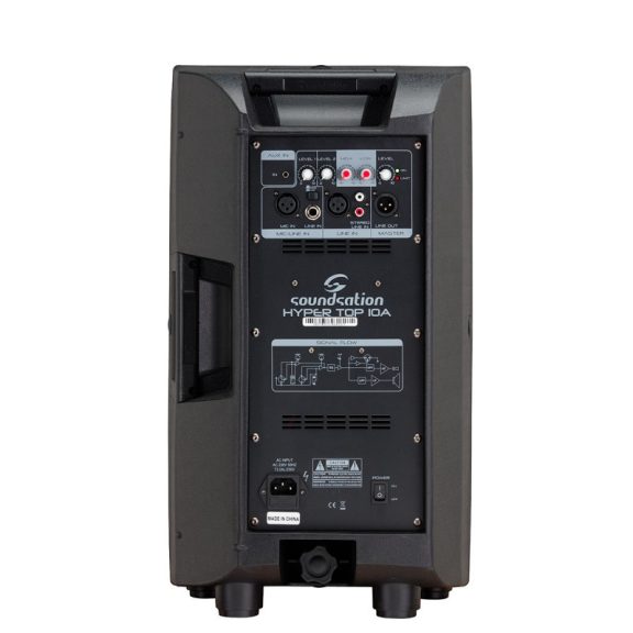 Soundsation HYPER TOP 10A aktív hangfal 500W