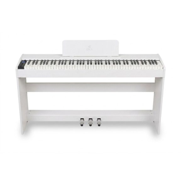 Soundsation ICHOS WH digitális zongora állvánnyal, 3 pedállal