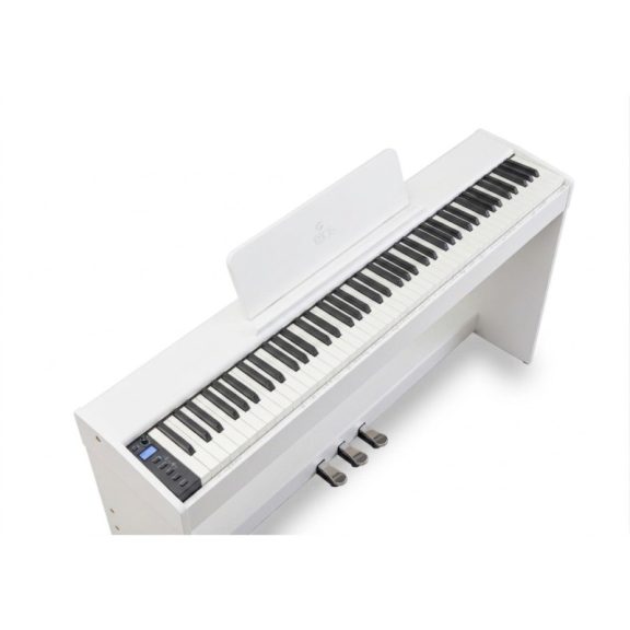 Soundsation ICHOS WH digitális zongora állvánnyal, 3 pedállal
