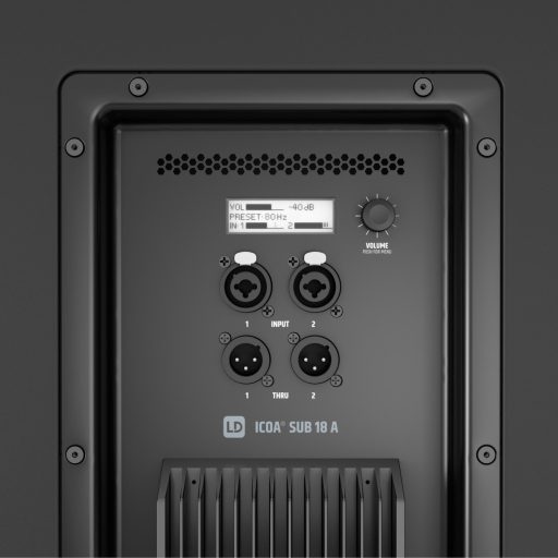 LD Systems ICOA SUB 18A aktív mélysugárzó