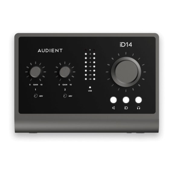 Audient iD14 MK2 hangkártya Audient iD14 MK2 hangkártya