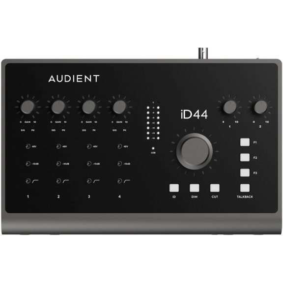 Audient iD44 MKII USB audió interfész, 24bit/96kHz, max. 20/24 IO Audient iD44 MKII USB audió interfész, 24bit/96kHz, max. 20/24 IO