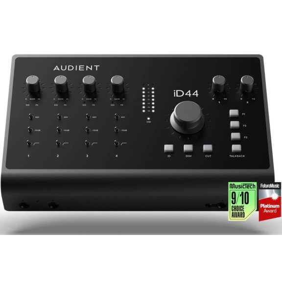 Audient iD44 MKII USB audió interfész, 24bit/96kHz, max. 20/24 IO Audient iD44 MKII USB audió interfész, 24bit/96kHz, max. 20/24 IO