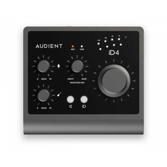 Audient iD4 MK2 hangkártya Audient iD4 MK2 hangkártya