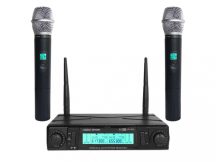   Voice-Kraft JRU-602/HT-51C rádiós dupla kézi mikrofon szett