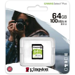 Kingston 64GB Premium SDXC UHS-I memóriakártya