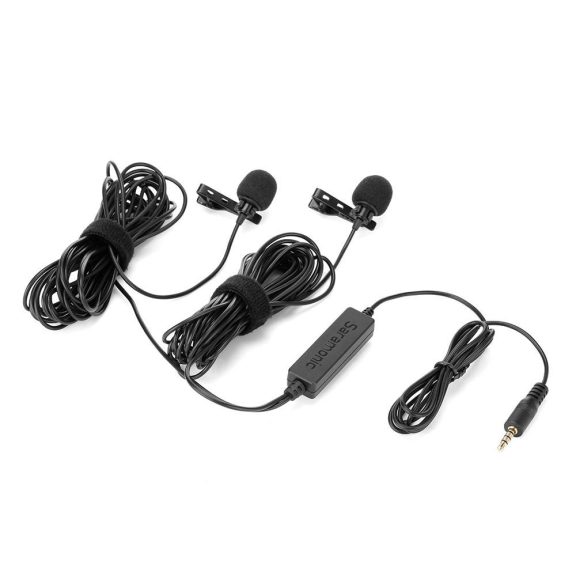 Saramonic LavMicro 2M dupla profi mikrofon interjúkhoz