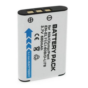 Olympus LI-60B utángyártott akku (680mAh)