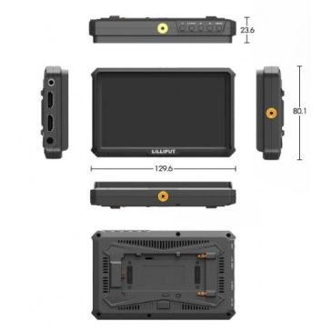 Lilliput A5 - 5" 4K HDMI Monitor