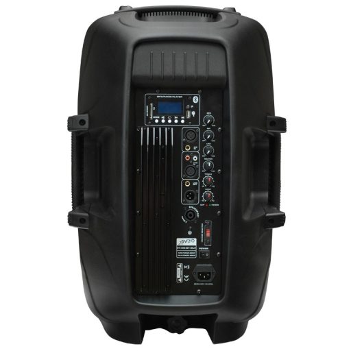 Voice-Kraft LK-1679-2-12B Aktív hangfal, 12", 200/300W, FM rádióval, MP3/USB/SD/MMC/Bluetooth lejátszó + távirányító