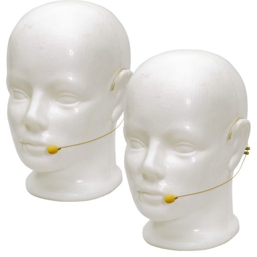 Voice-Kraft LS-970 Testszínű fejmikrofonnal 2 db UHF zsebadós mikrofon szett