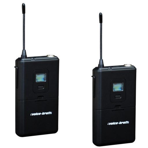 Voice-Kraft LS-970 Testszínű fejmikrofonnal 2 db UHF zsebadós mikrofon szett