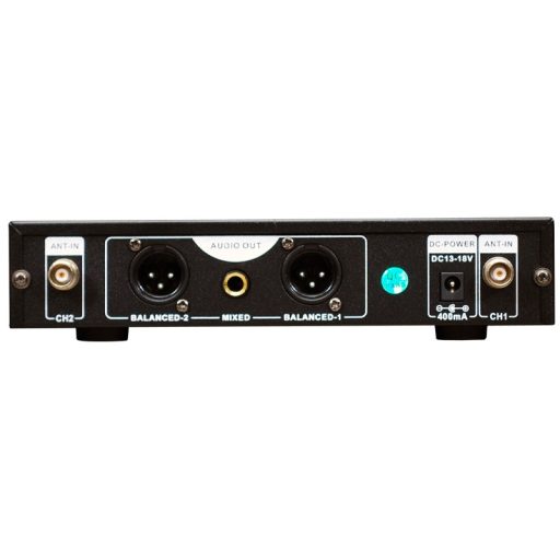 Voice-Kraft LS-970 Testszínű fejmikrofonnal 2 db UHF zsebadós mikrofon szett