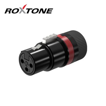   Roxtone LX3FH XLR lengő mama csatlakozó, pipa/helytakarékos