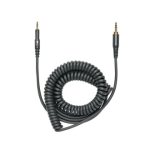   Audio-Technica ATH-M40X/M50X/M70X fekete spirál kábel 1.2-3m
