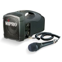 MiPro MA-101C akkus mobil hangosító kábeles mikrofonnal